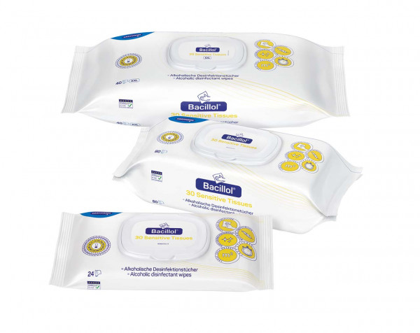 Bacillol® 30 Sensitive Tissues Desinfektionstücher