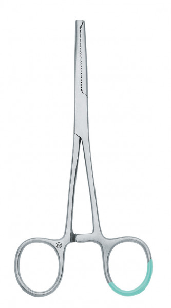 Kocher clamp, surgical straight, 14 cm