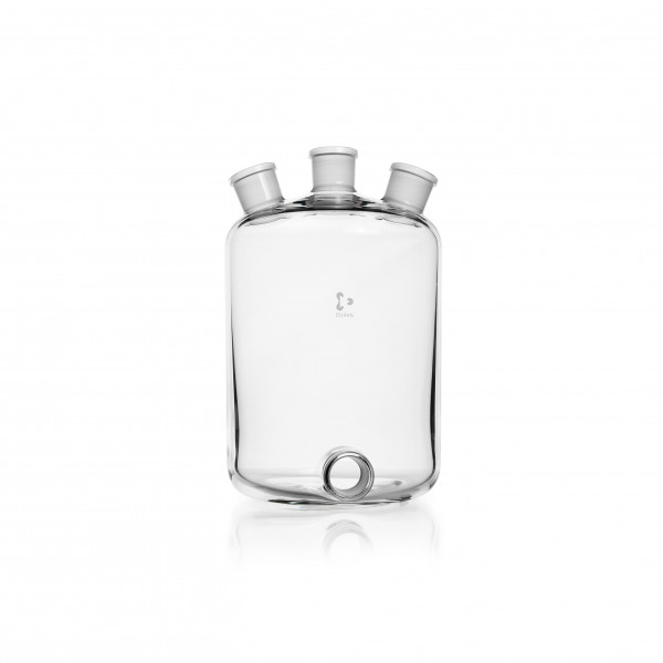 DURAN® Woulff bottle with bottom tubulature