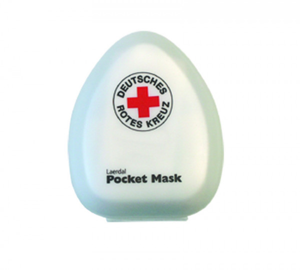 Pocket Mask mit DRK-Logo