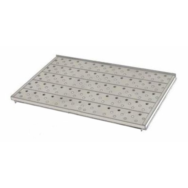Perforated stainless steel shelf for all models of size 30