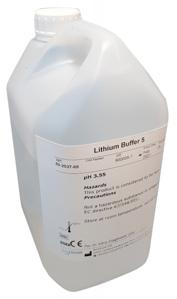 Lithium citrate buffer 5, 2 Liter
