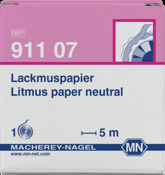 Lackmuspapier neutral, pH: 5,0-8,0, 100 Stück