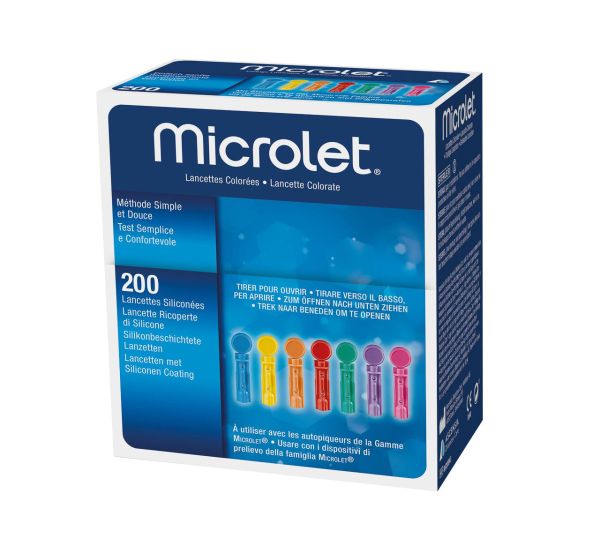 MICROLET® Lanzetten farbig