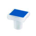 Conical ground joint stopper, PP, aquare grip, hollow