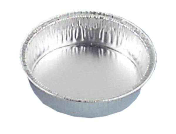 Aluminium pans with rim, 70 mL, 100 pieces