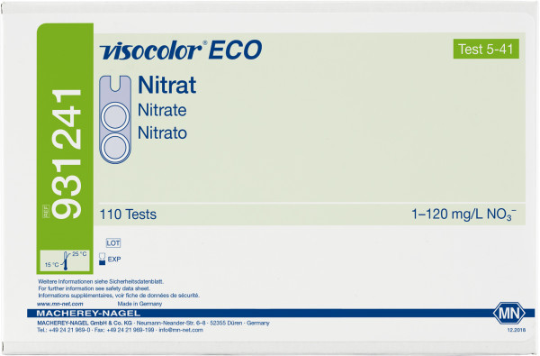 Kolorimetrischer Test VISOCOLOR ECO Nitrat, Nachfüllpackung