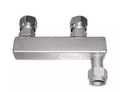 2-way distributor M16x1 inside to 2 x M16x1 outside