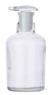 Dropper bottle, clear glass, 100 mL