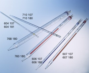 Serological pipettes, graduated, separately sterile-packed