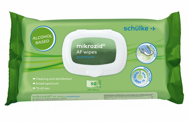 mikrozid® AF wipes premium, 12 Packungen