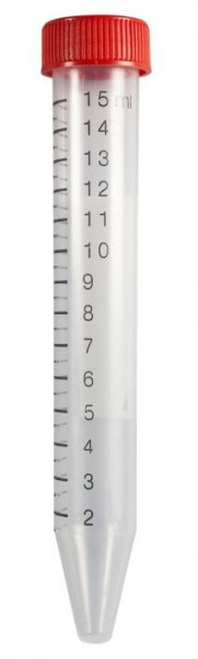 Centrifuge tubes, 15 ml, 17 x 120 mm (750 pieses)