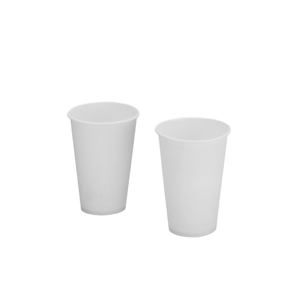 Disposable paper cups, 200 mL, PE-coated, 112 pieces
