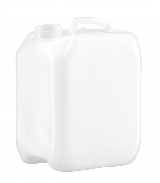 Industrie-Kanister Serie 353, 5 Liter, HDPE natur, mit Originalitätsverschluss