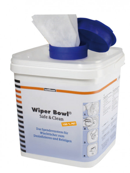 Wiper Bowl® Safe & Clean Spendereimer, eckig