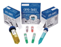 Cryo-Babies® Tiefkühletiketten, 33 x 13 mm, weiß, 1000 Stück