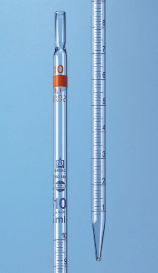 Graduated pipettes, BLAUBRAND®, Class AS, type 2, 1 ml