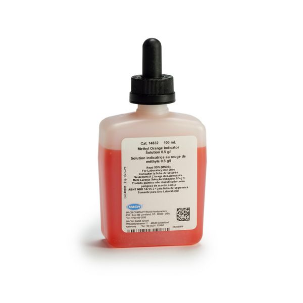 Methyl orange indicator solution, 100 mL MDB,