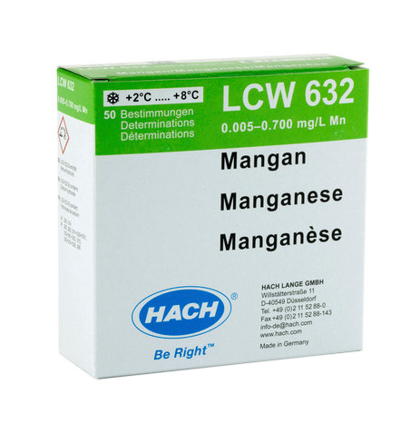 Mangan Pipettiertest 0,005 - 0,7 mg/L Mn