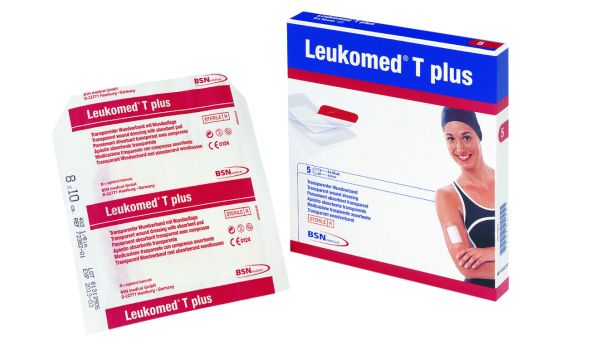 Leukomed® T plus, 5,0 x 7,2 cm, Wundauflage 2,8 x 3,8 cm
