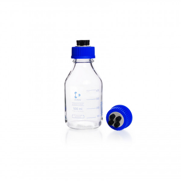 DURAN® HPLC Flaschen mit 4-Port-Schraubverschluss
