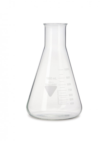 Rasotherm® Erlenmeyer flask, wide neck, with graduation