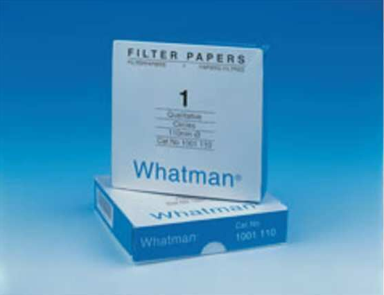 Cellulose filter papers, 150 mm, Grade 1, 100 pieces