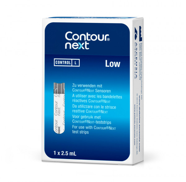 Contour® next Kontroll-Lösung, niedrig 2,5 mL