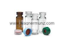 Vials, 2 mL, 12 x 32 mm, clear glass, for 11 mm snap cap