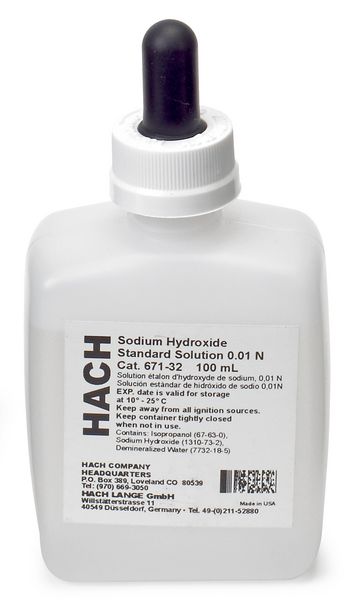 Natriumhydroxyd-Standardlösung, 0,01 N, 100 mL (Tropfflasche)