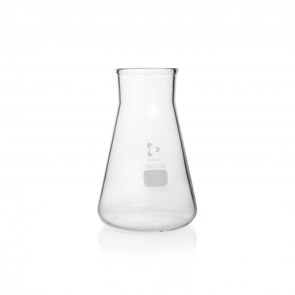 DURAN® conical flask, wide neck, Erlenmeyer shape