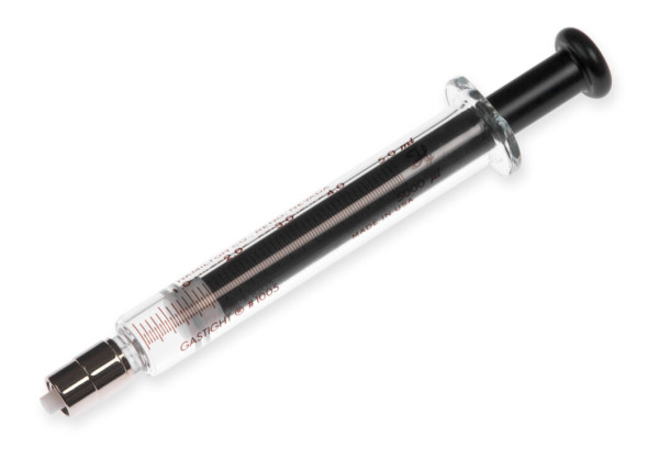 Gastight Syringe Model 1005 TLL, 5 mL, PTFE Luer Lock, Needle Sold Separately
