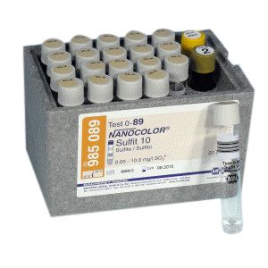 Rundküvettentest NANOCOLOR® Sulfit 10