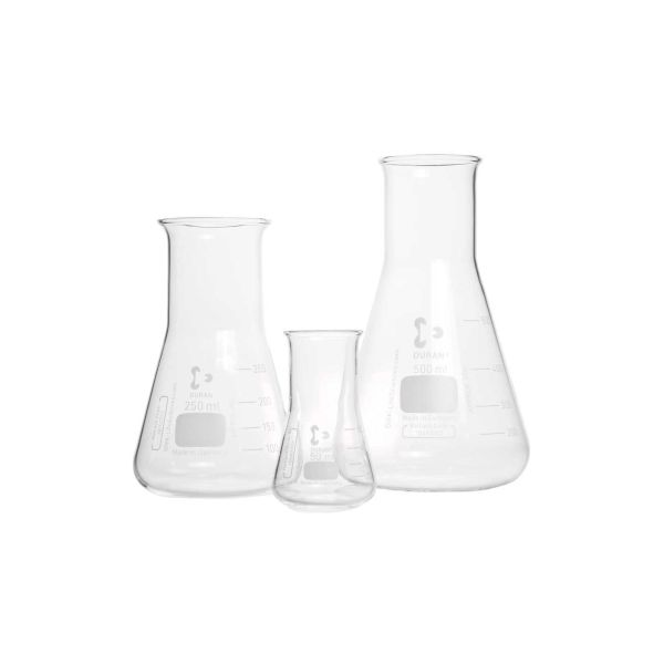 DURAN® Erlenmeyer flask, wide neck