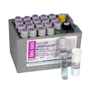 Rundküvettentest NANOCOLOR® Härte 20