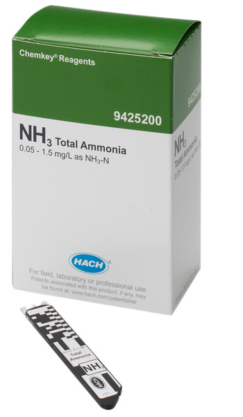 Chemkey Tests für freies und Gesamt-Ammonium