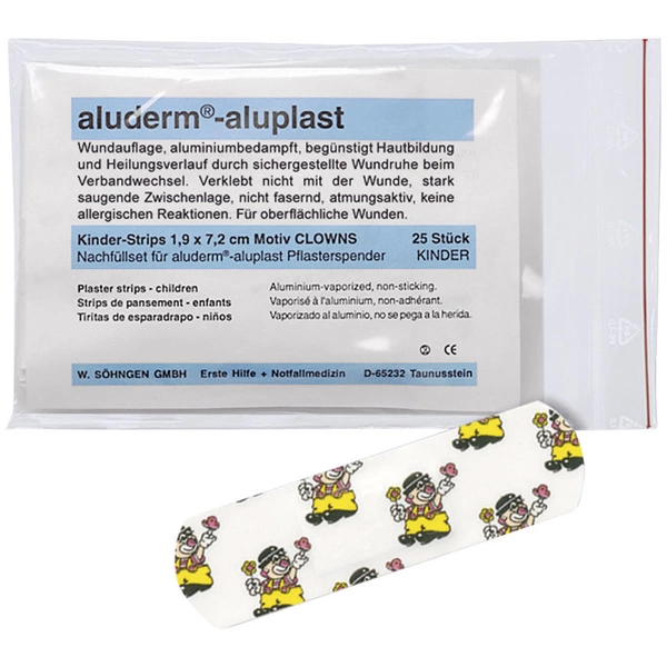 aluderm®-aluplast Nachfüllset Spender Kinderpflaster