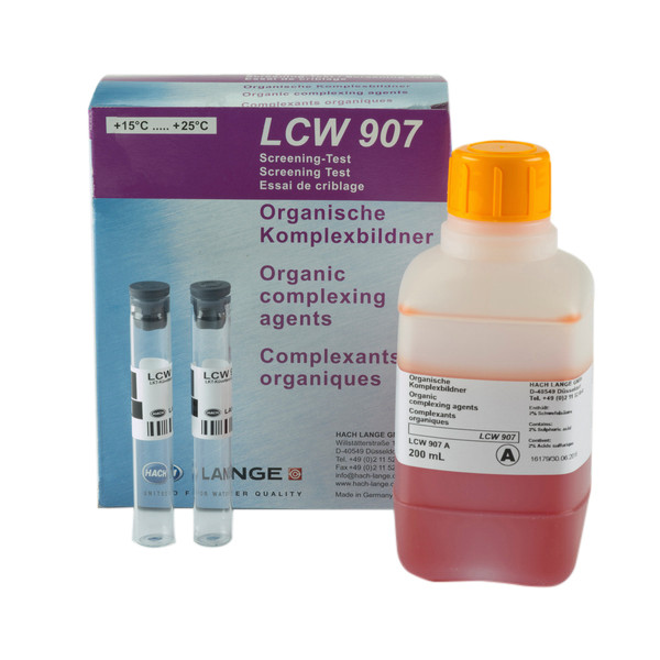 Screening test for organic complexing agents