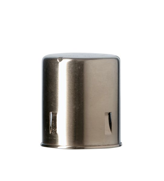 Metal cap, stainless steel