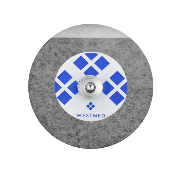 WESTMED ® ECG disposable adhesive electrodes, fleece layer