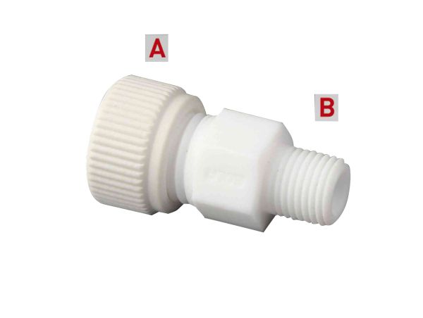 Screw-In Tube fittings PTFE/PTFE-GF