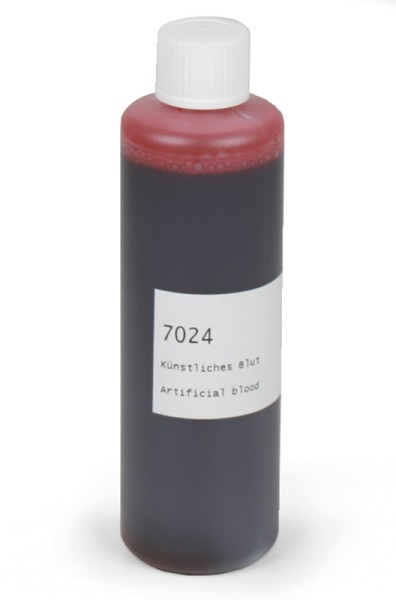 Blood coloured liquid, 250 mL