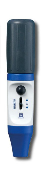 macro pipette controller, for pipettes with spare membrane filter, 0.1 mL - 200 mL