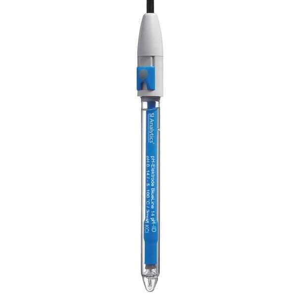BlueLine 15 pH Einstabmesskette, Länge 120 mm, mit BNC Festkabel
