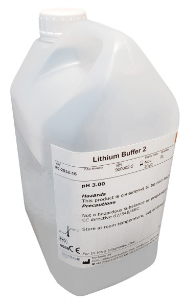 Lithium citrate buffer 2, 2 Liter