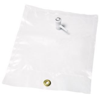Tedlar Bag with single polypropylene valve & septum fitting, 10 pieces