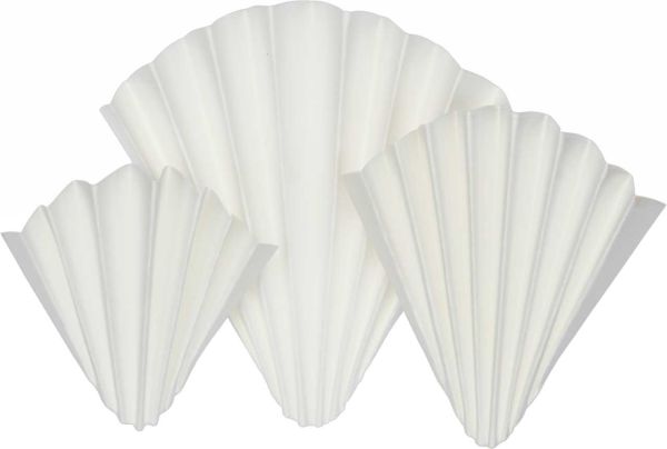 MN 615 1/4 pleated filter, 240 mm, 100 pieces