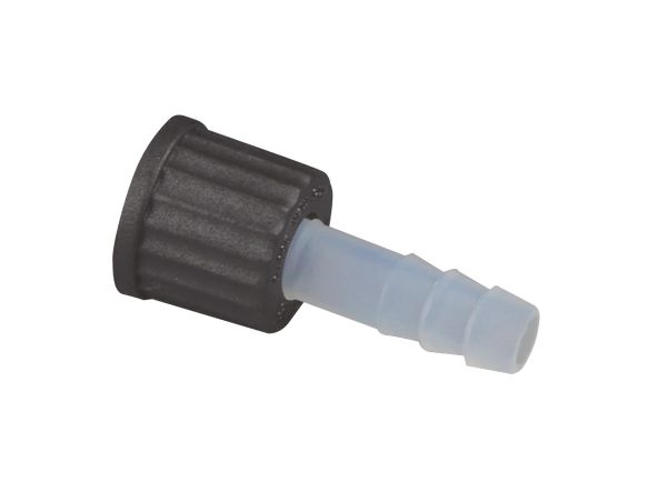 Hose connectors (with nut) PFA/PPS, PPS cap