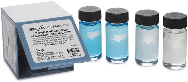 SpecCheck Sekundärstandard-Set, Ozon, 0 - 0,75 mg/L O 3