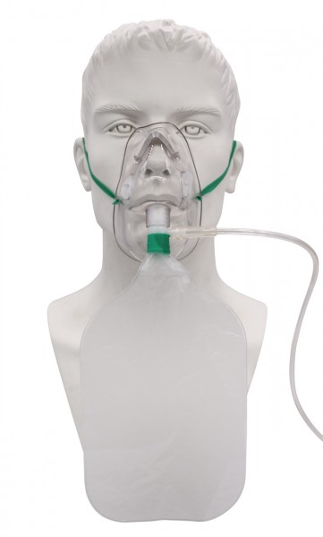 AEROpart® Sauerstoffmaske für Erwachsene, mit Reservoirbeutel